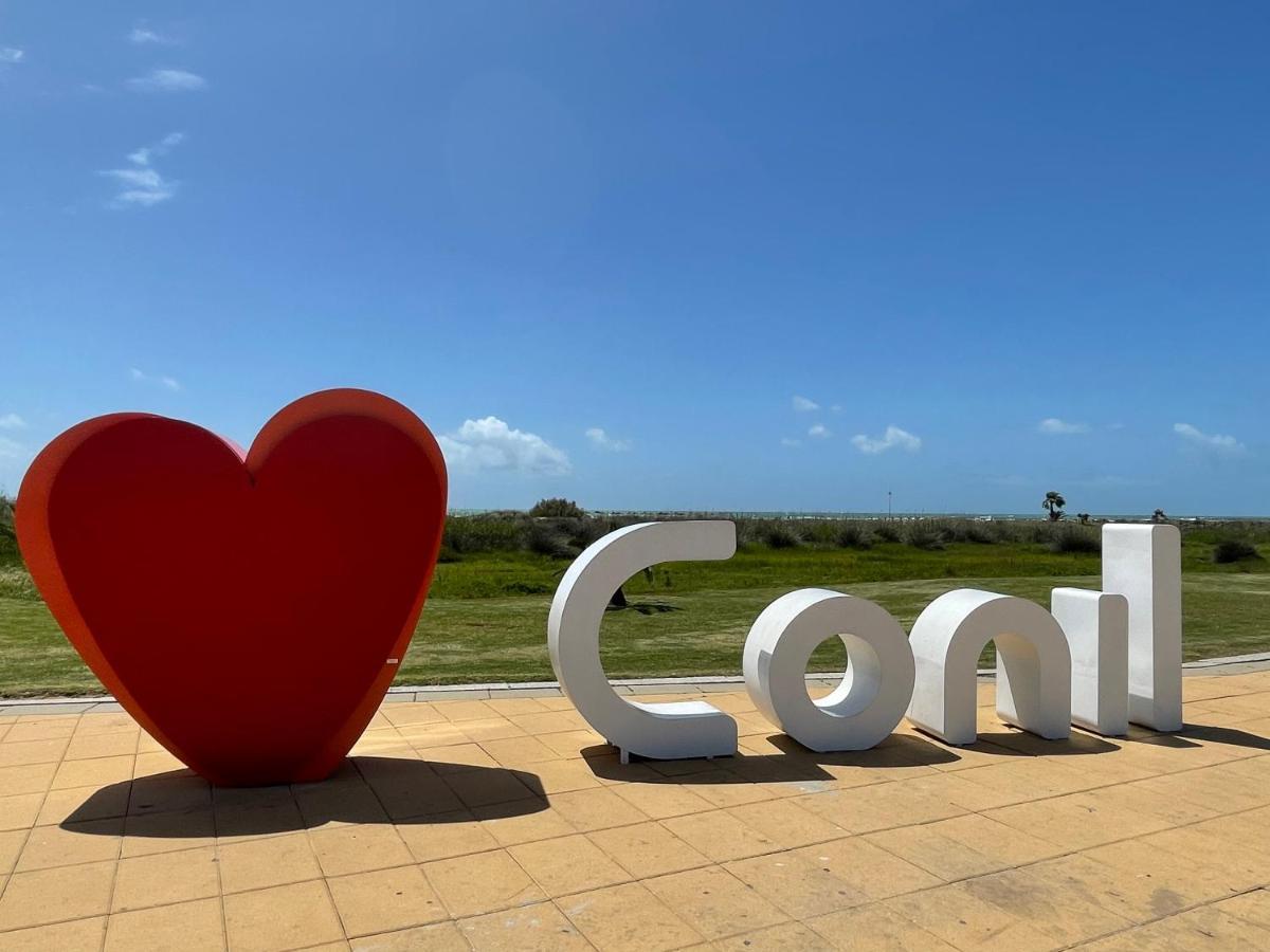 Apartamento Conil Centro Y Playa, Con Aire Acondicionado Y Wifi Lägenhet Conil De La Frontera Exteriör bild